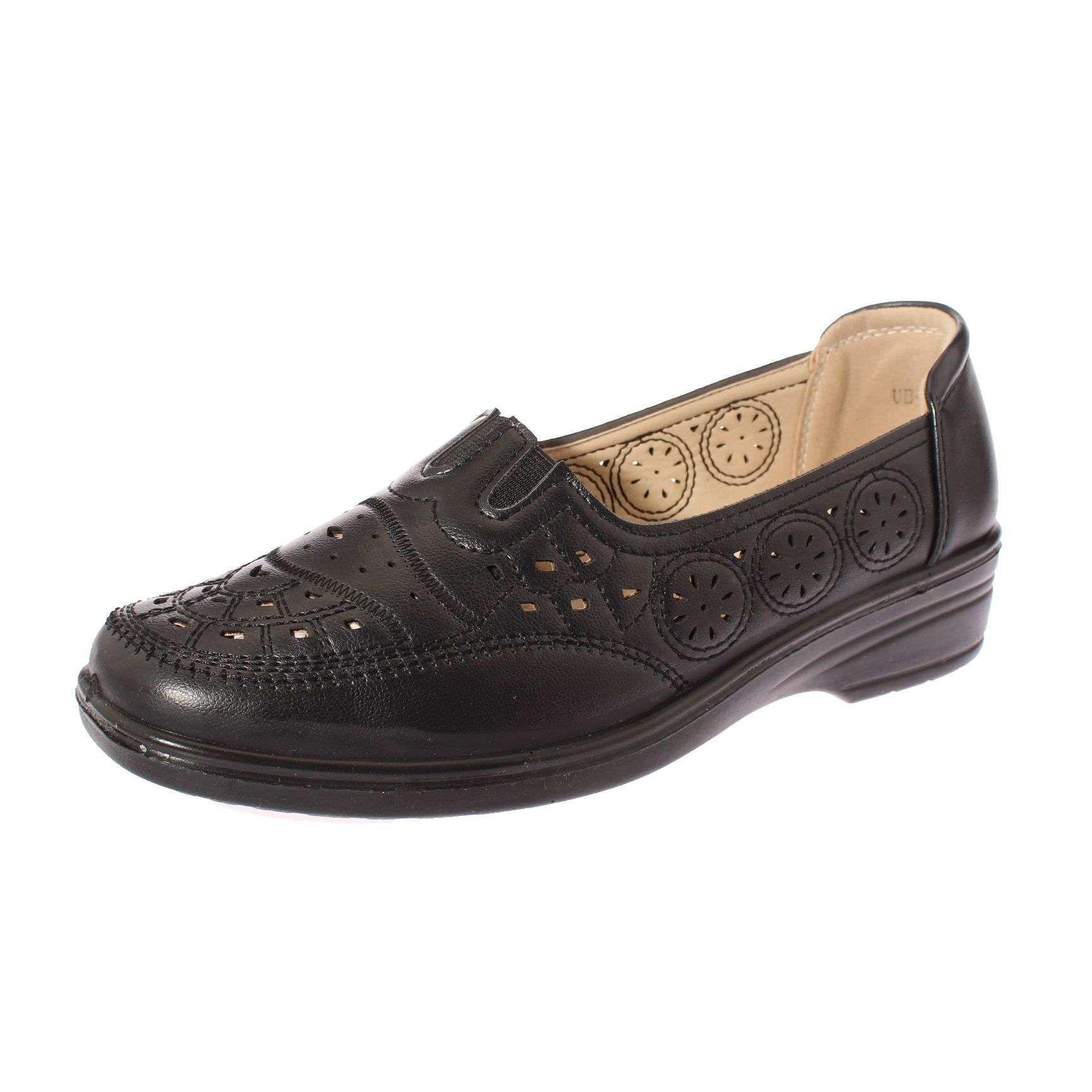 Mocasin Negro Vía Franca Mujer Art: 5UB118BLACK-0