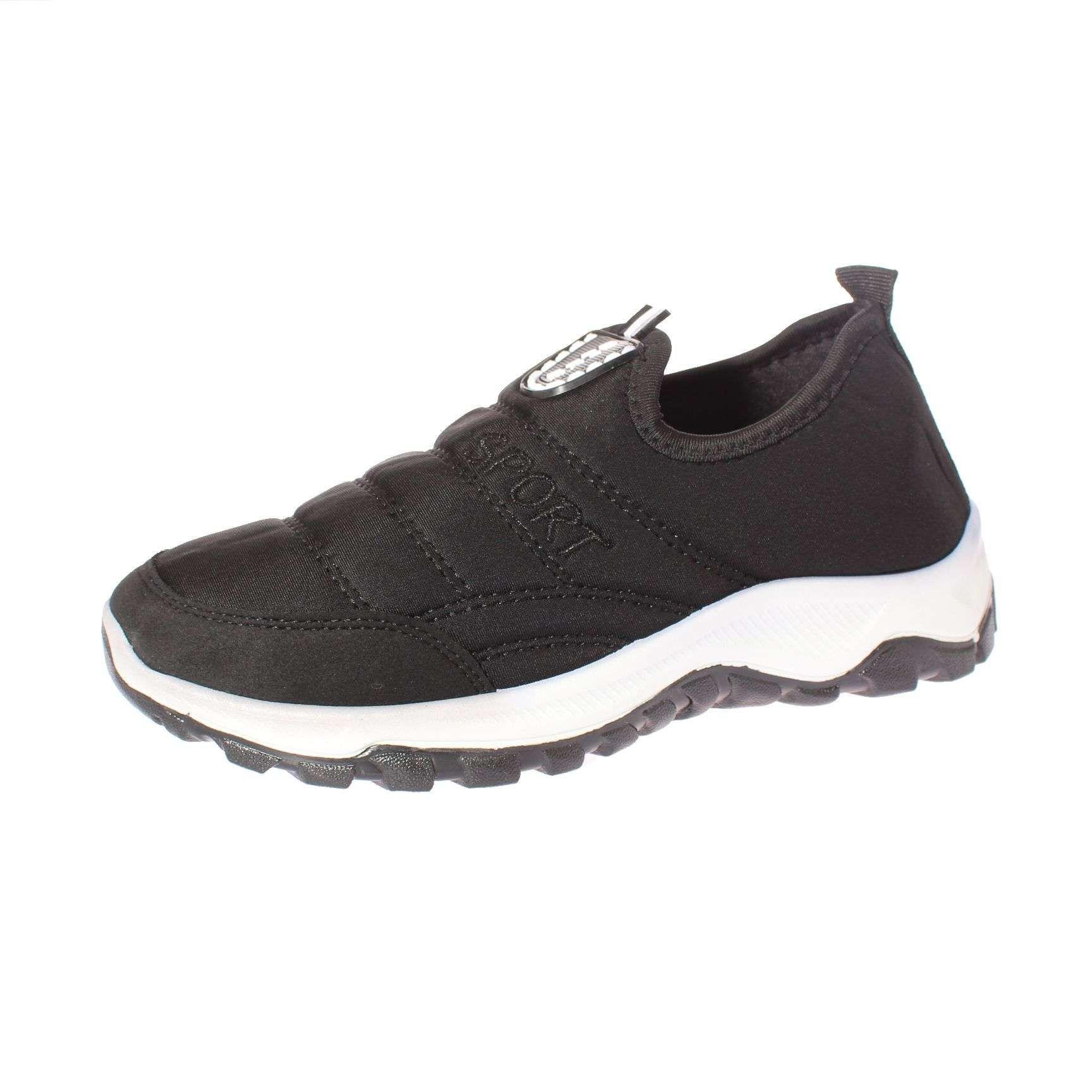 Zapatilla Negro Vía Franca Mujer Art: 5XAJ03316BLACK-0