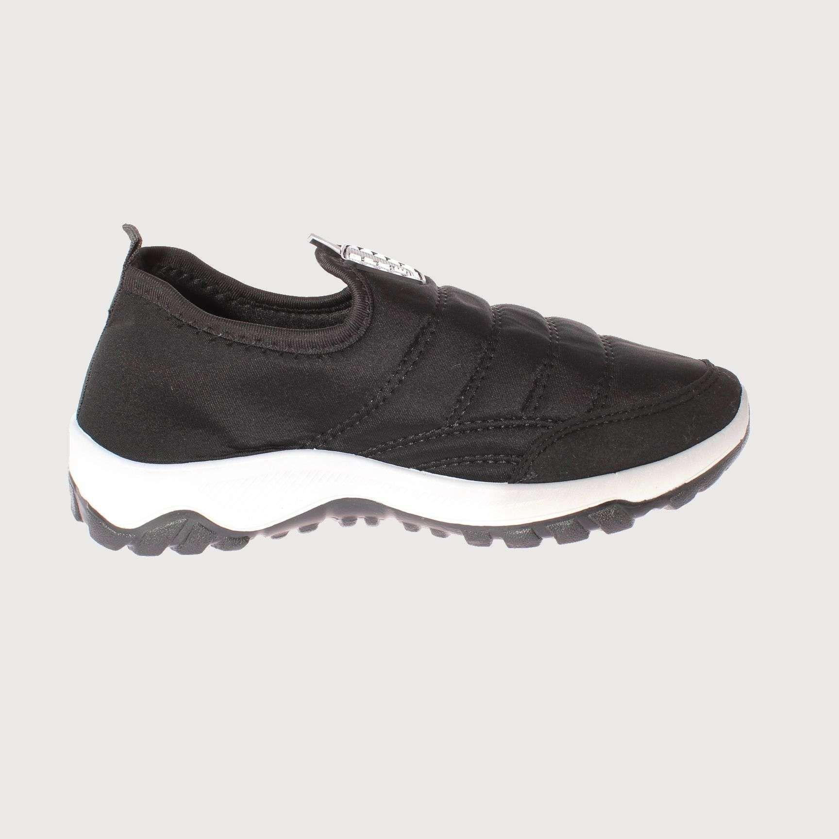 Zapatilla Negro Vía Franca Mujer Art: 5XAJ03316BLACK-3
