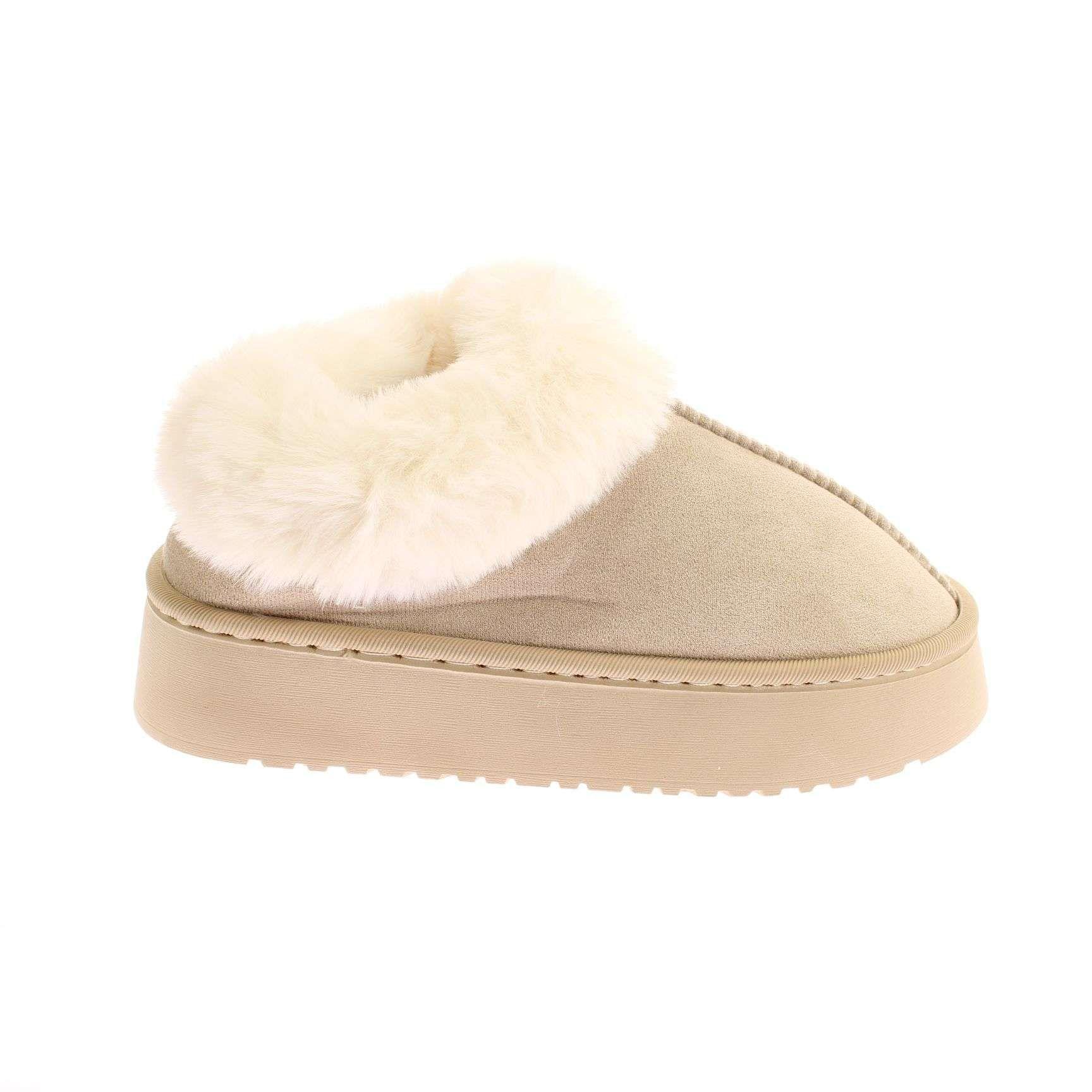 Botín Invernal Beige Vía Franca Mujer Art: 5B654BEIGE-1
