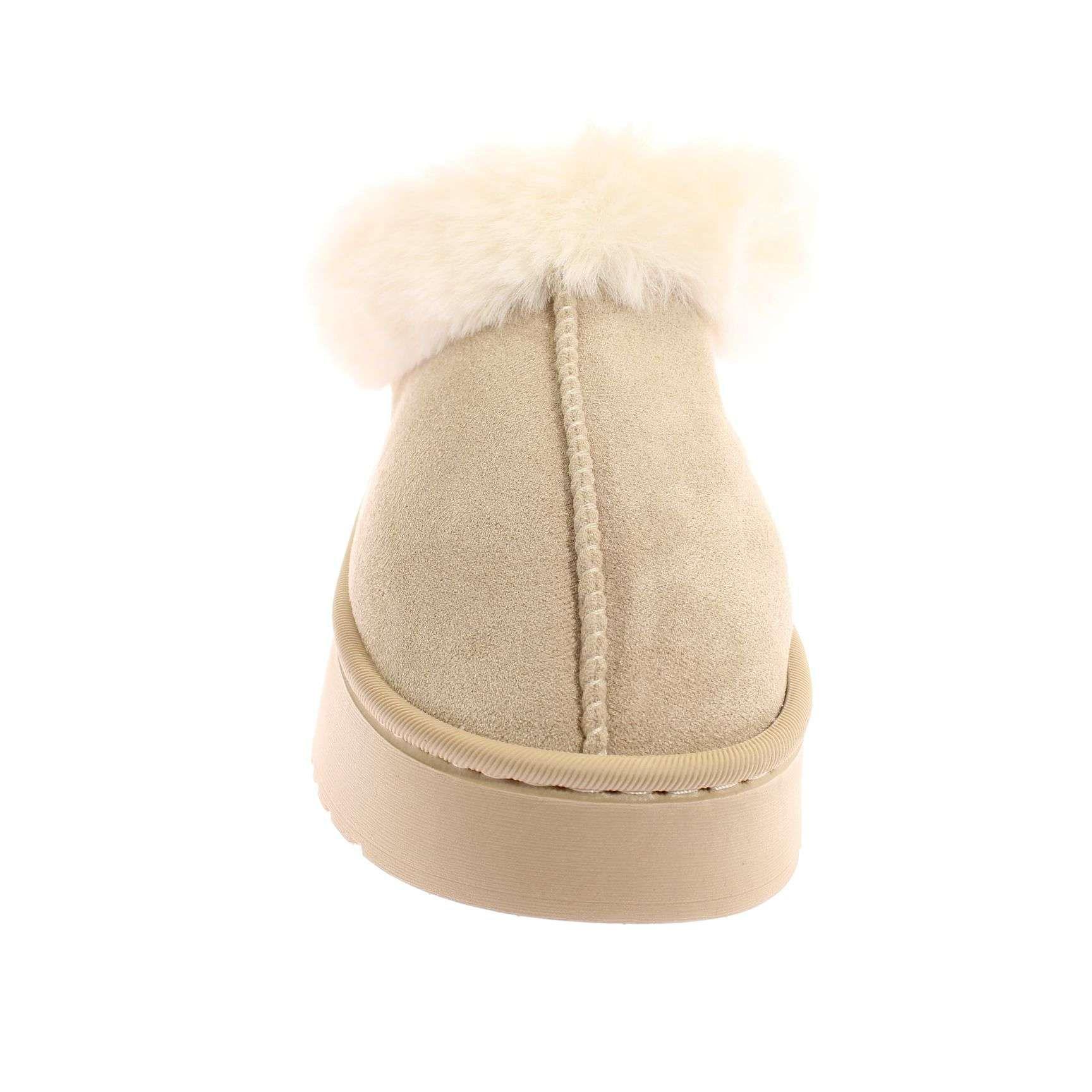 Botín Invernal Beige Vía Franca Mujer Art: 5B654BEIGE-2