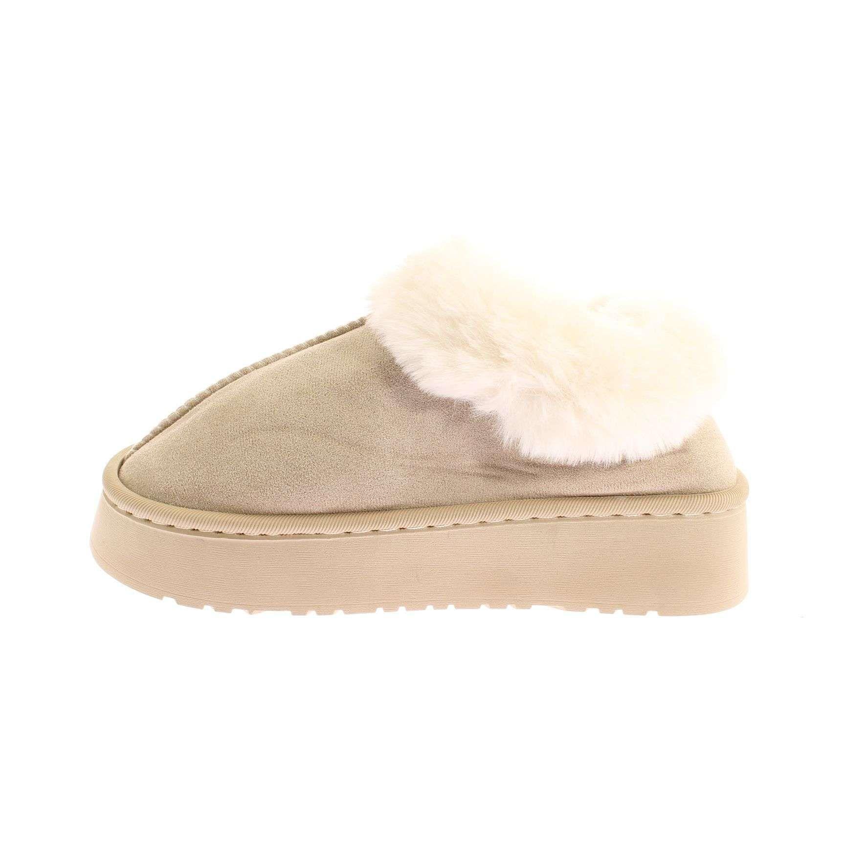 Botín Invernal Beige Vía Franca Mujer Art: 5B654BEIGE-3