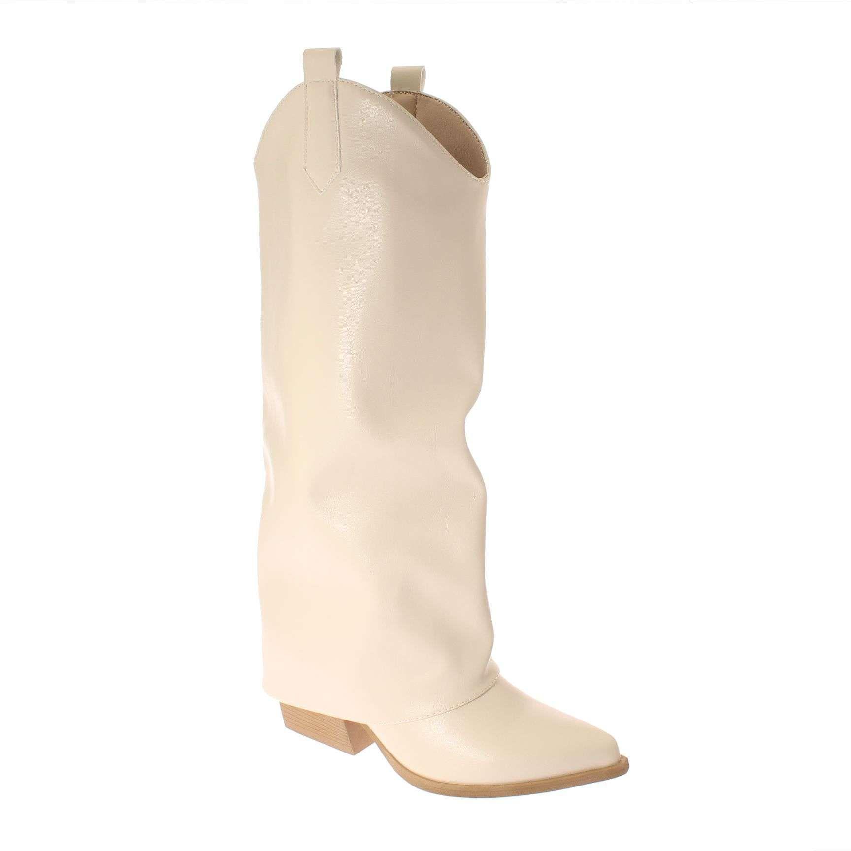 Bota Beige Vía Franca Mujer Art: 5Q27BEIGE-0