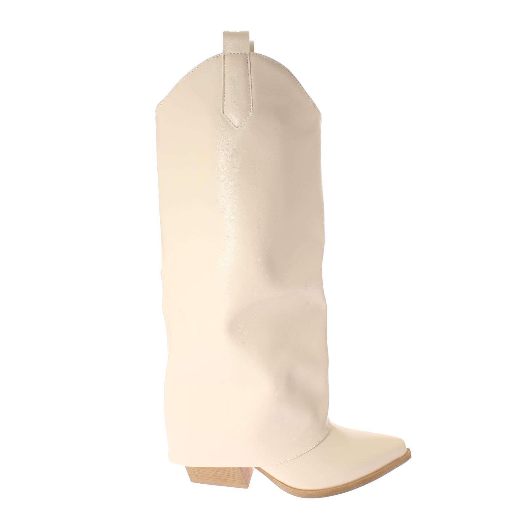 Bota Beige Vía Franca Mujer Art: 5Q27BEIGE-1