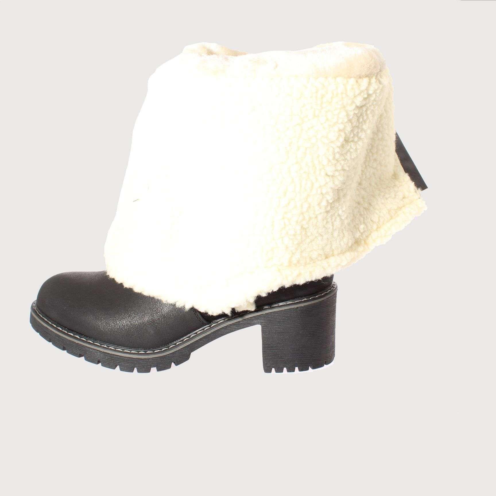 Bota Negro Vía Franca Mujer Art: 512083303NEGRO-4