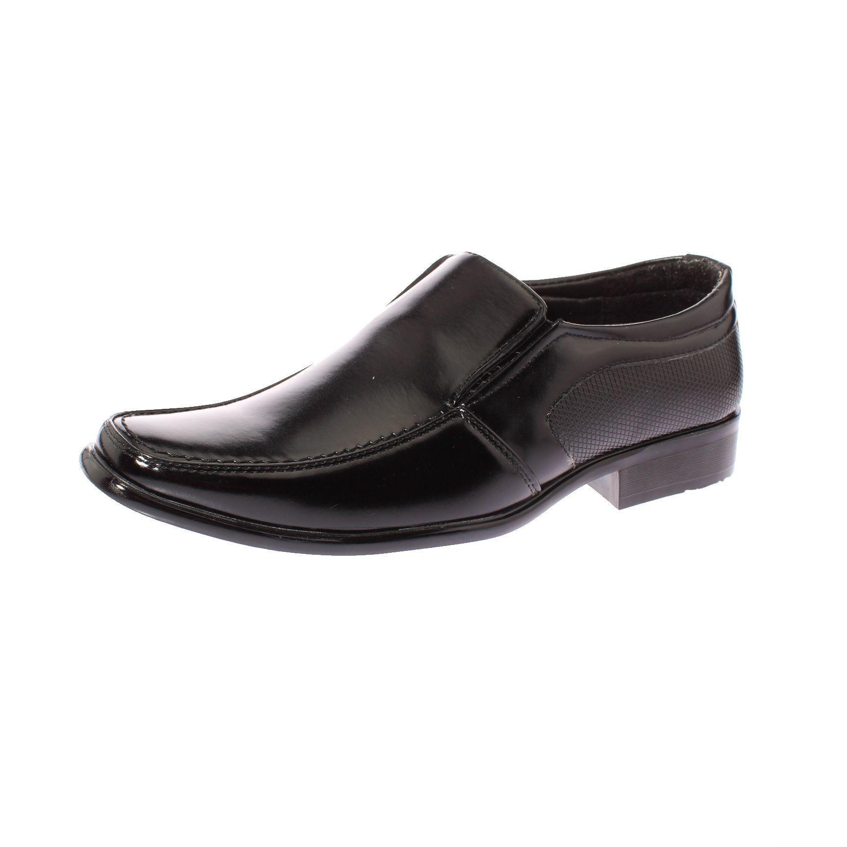 Zapato Negro Vía Franca Hombre-0