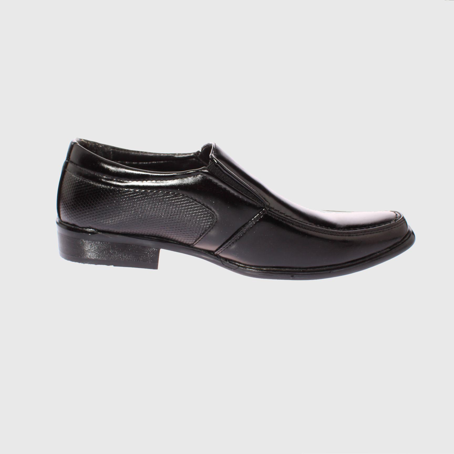 Zapato Negro Vía Franca Hombre-3
