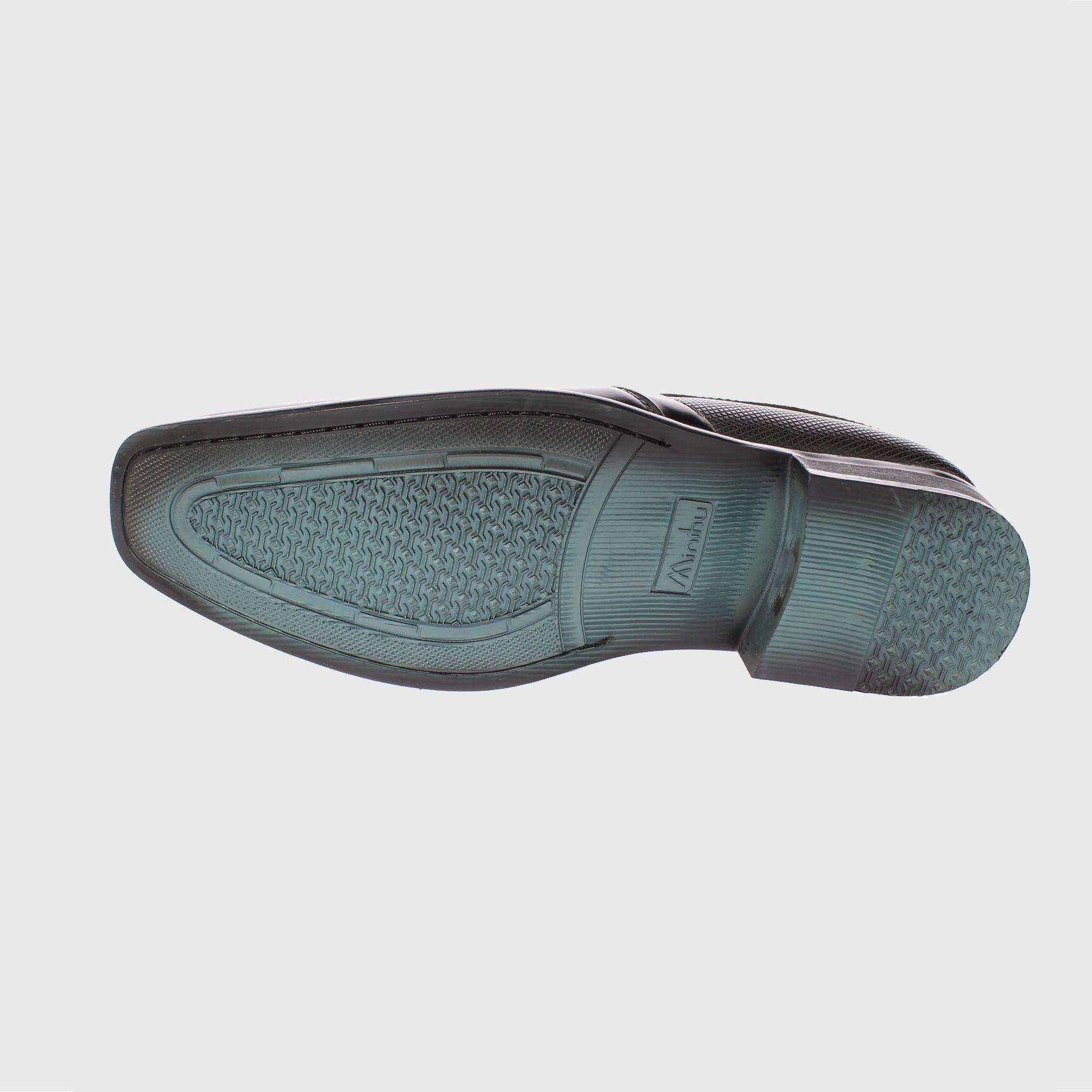 Zapato Negro Vía Franca Hombre-4