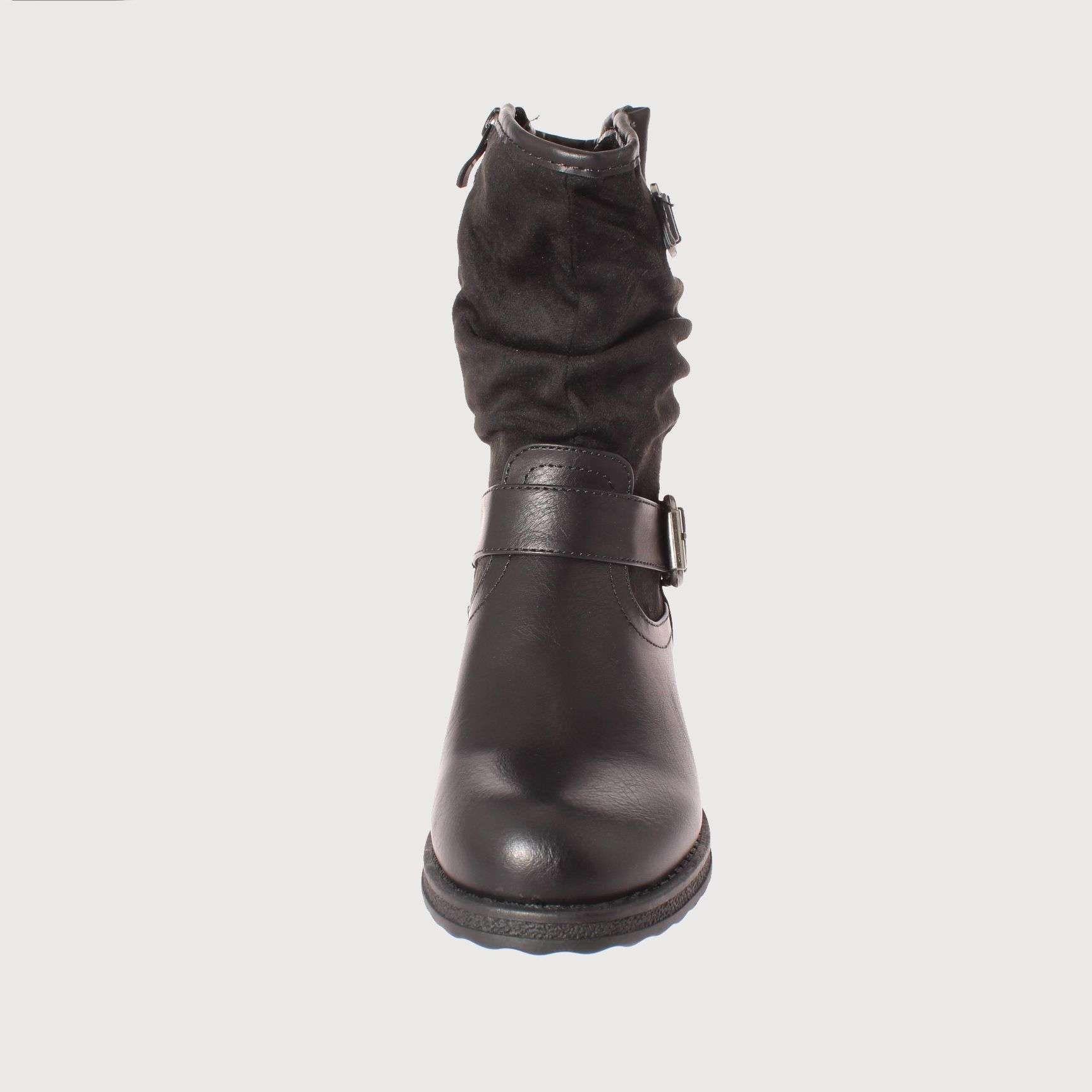 Bota Negro Vía Franca Mujer Art: 512082456BLACK-2