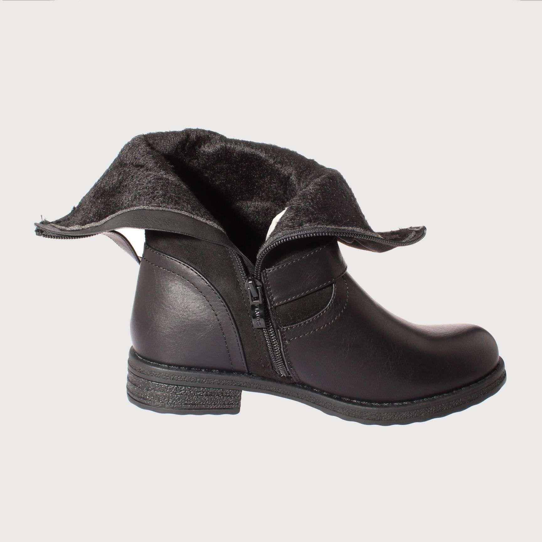 Bota Negro Vía Franca Mujer Art: 512082456BLACK-4