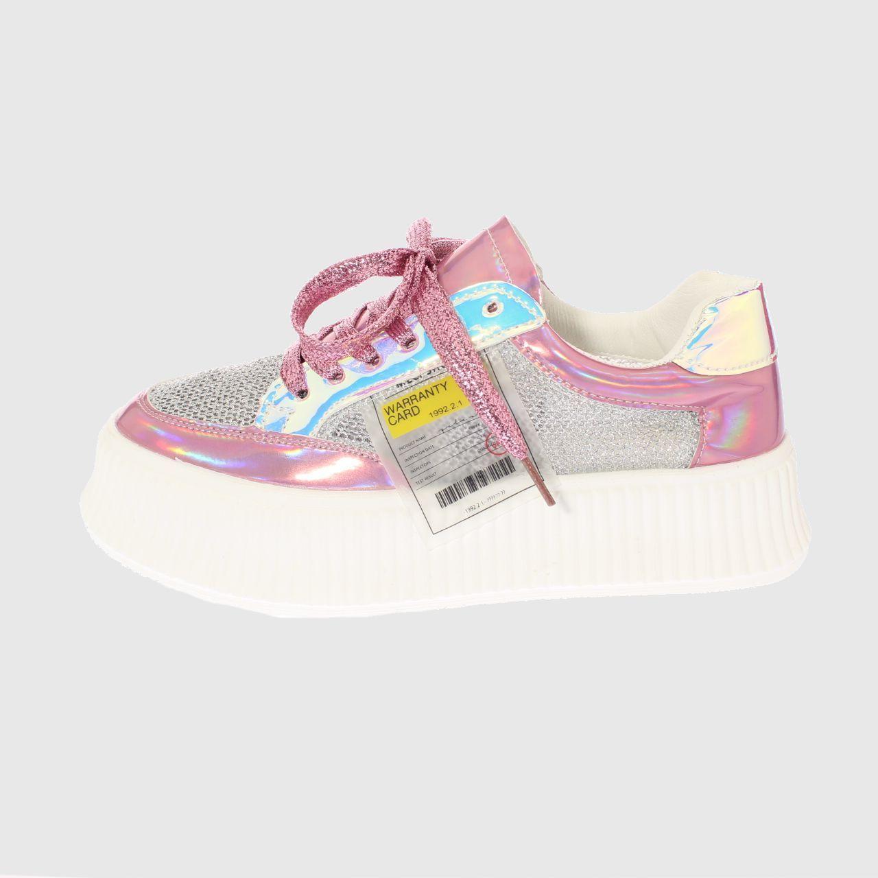 Zapatilla Rosa Vía franca Mujer-1