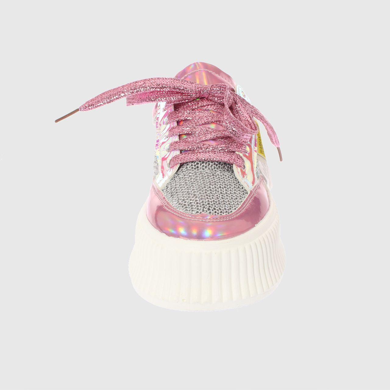 Zapatilla Rosa Vía franca Mujer-2