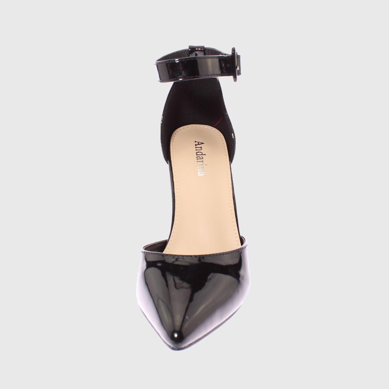 Zapato Fiesta Negro Vía Franca Mujer-2