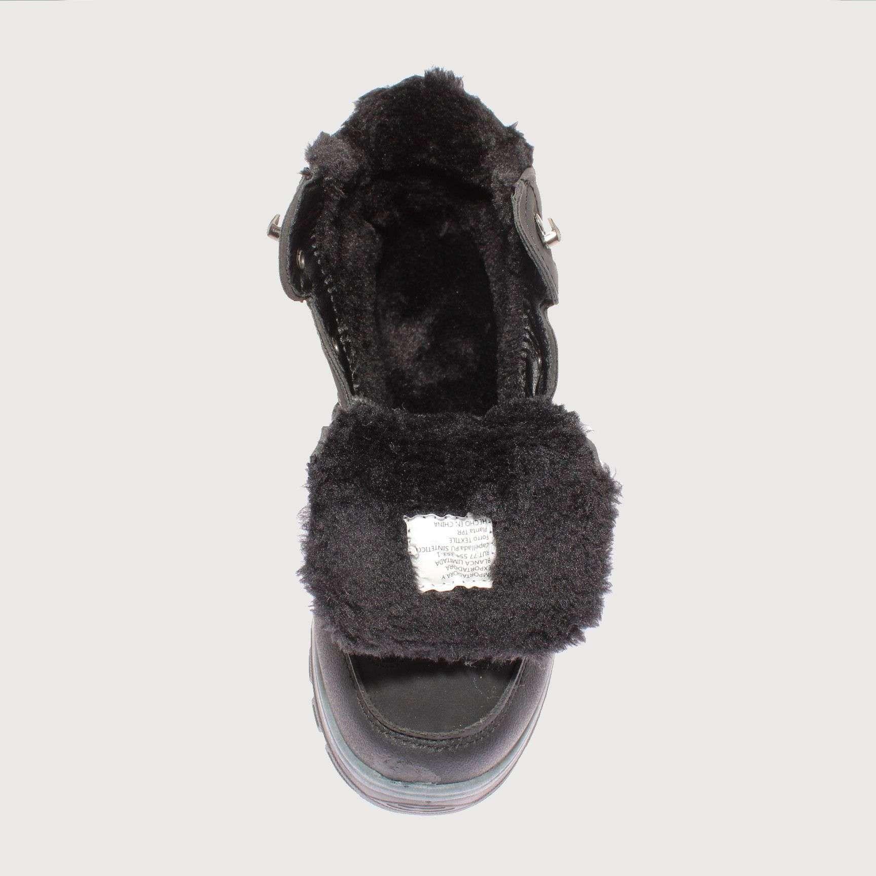 Botín Negro Vía Franca Hombre Art: 8HXW028481BLACK-5