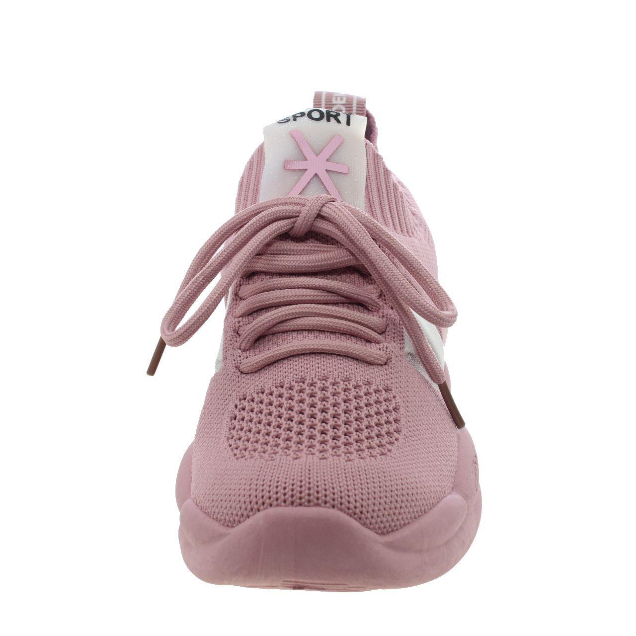 Zapatilla Rosa Vía Franca Mujer-3
