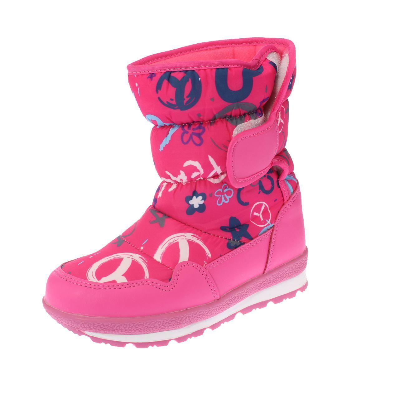 Bota Nieve Rosado Vía Franca Niña-0