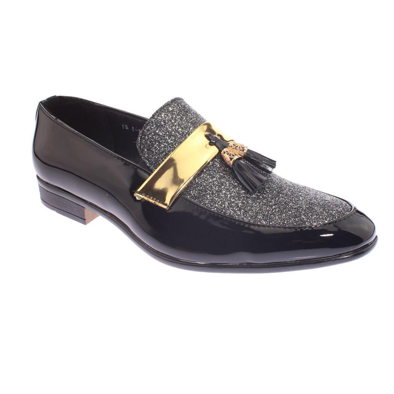 Zapato Negro Vía Franca Hombre-0