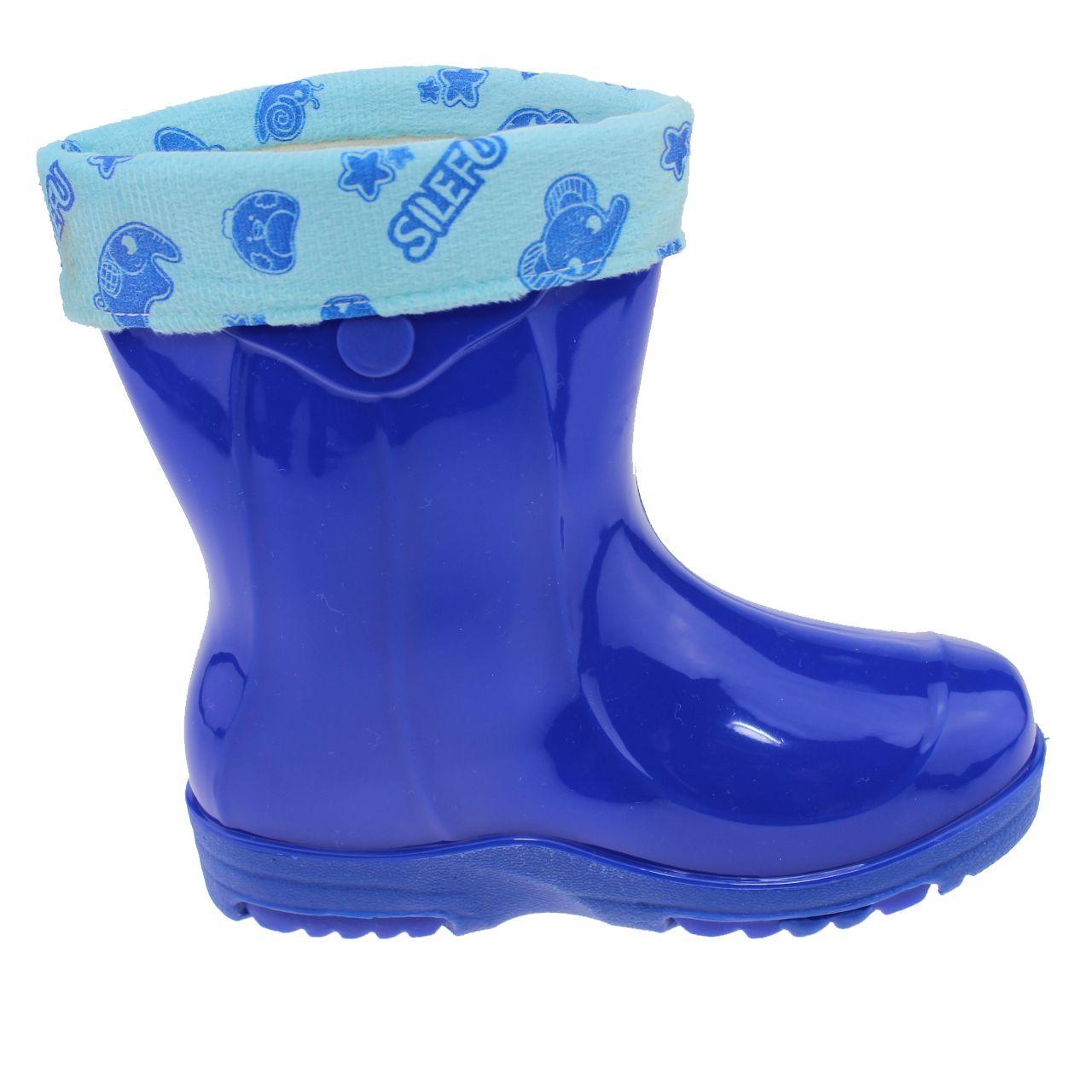 Bota LluVía Azul Vía Franca Niña-1