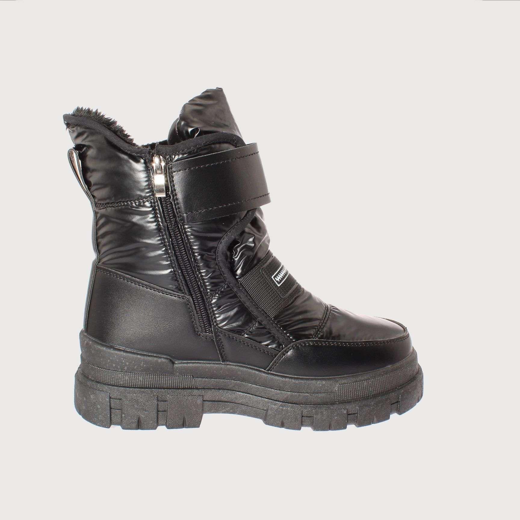 Bota Piel Negro Vía Franca Mujer Art: 5Y306BLACK-3