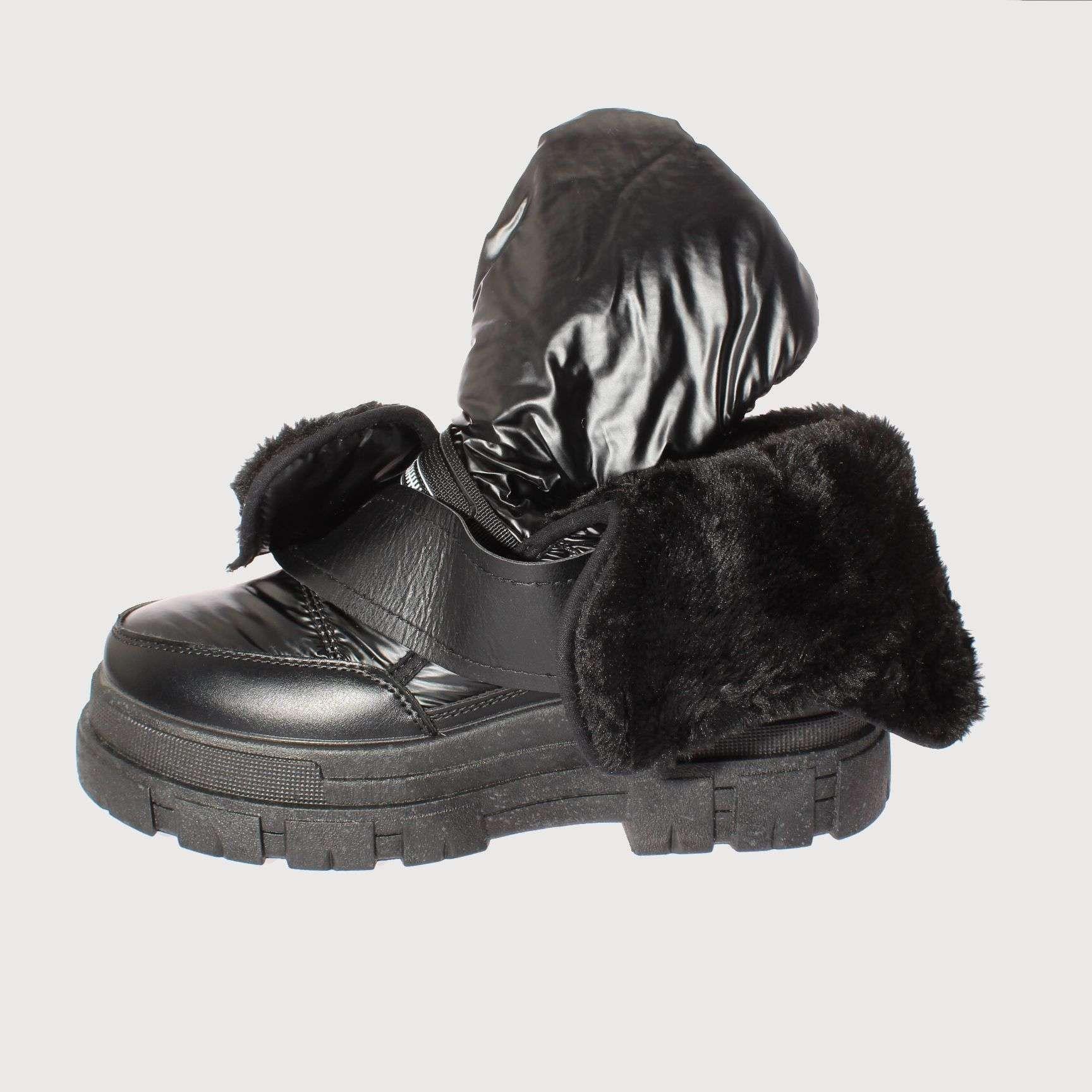 Bota Piel Negro Vía Franca Mujer Art: 5Y306BLACK-4