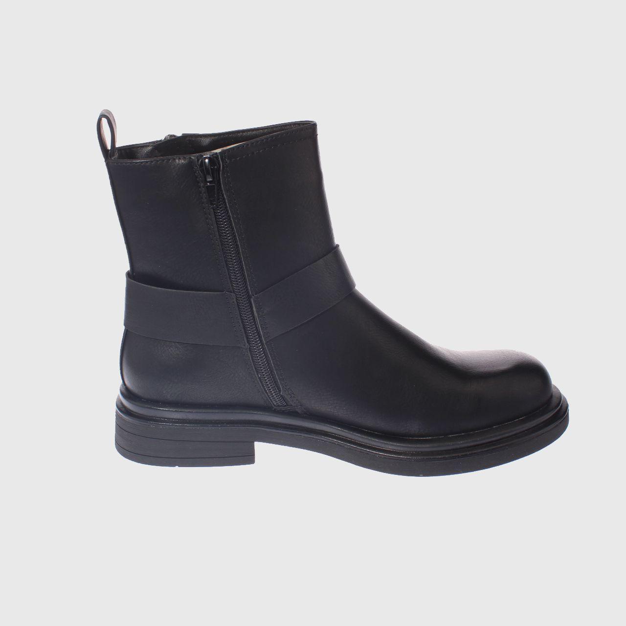 Botin Negro Vía Franca Mujer-3