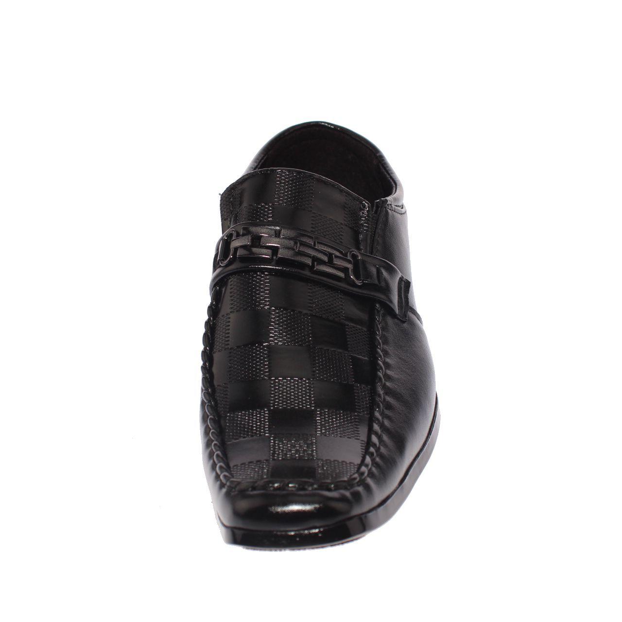 Mocasín Negro Vía Franca Hombre-3