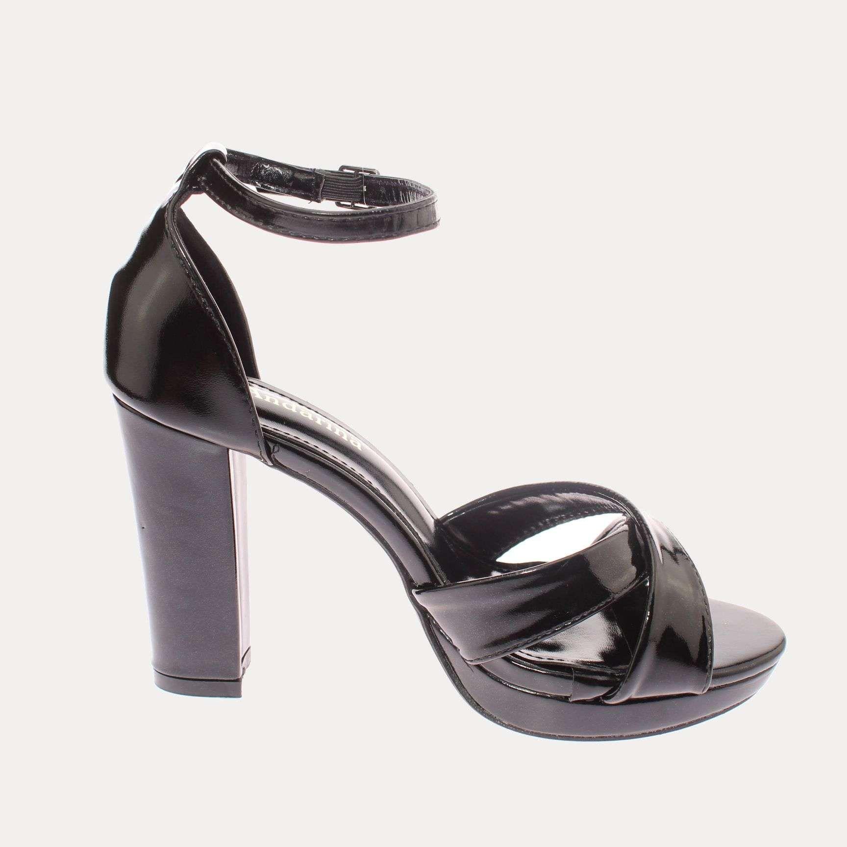 Zapato Tacón Negro Vía Franca Mujer Art: 5M230BLACK-3