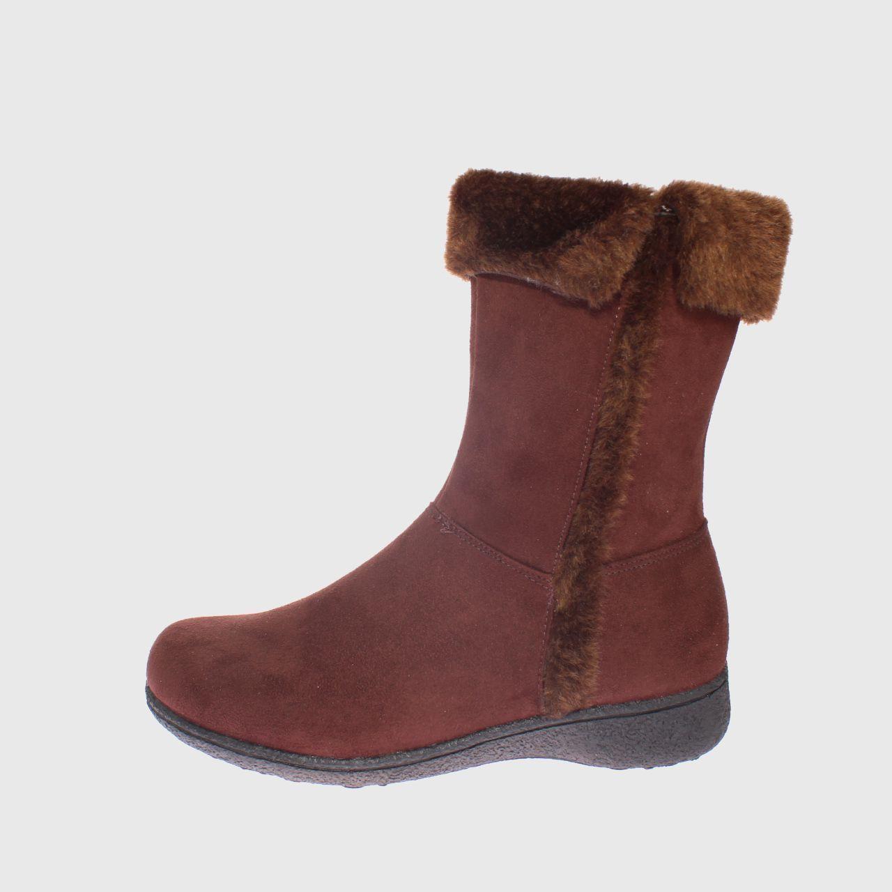 Bota piel Café Vía Franca Mujer-1