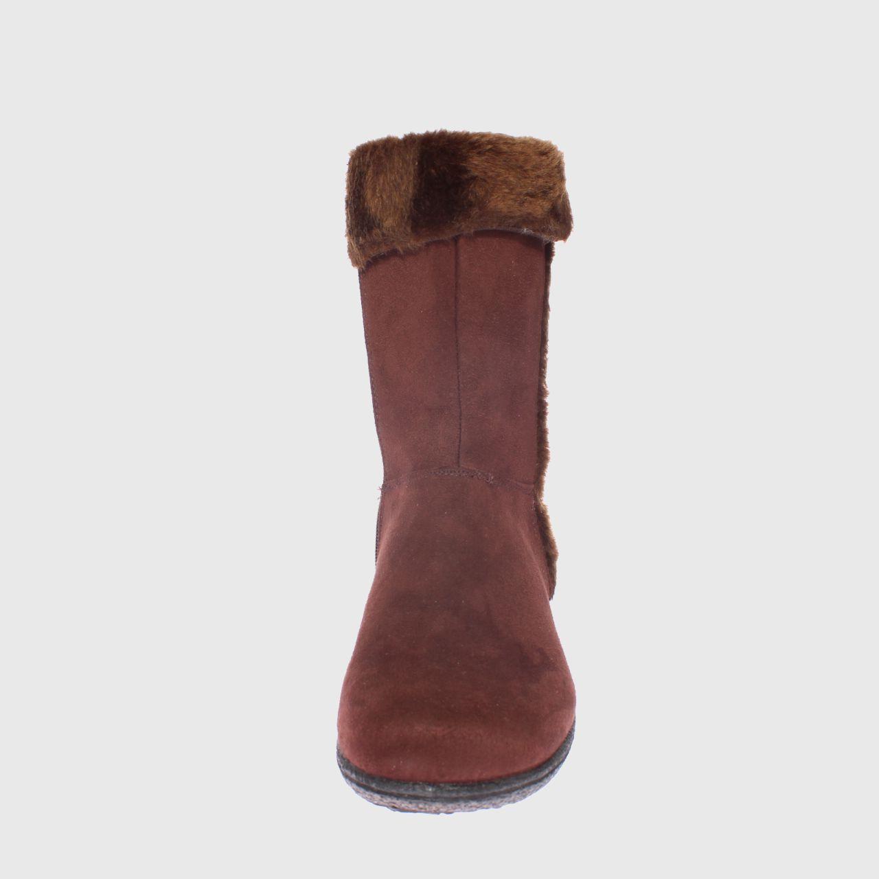 Bota piel Café Vía Franca Mujer-2