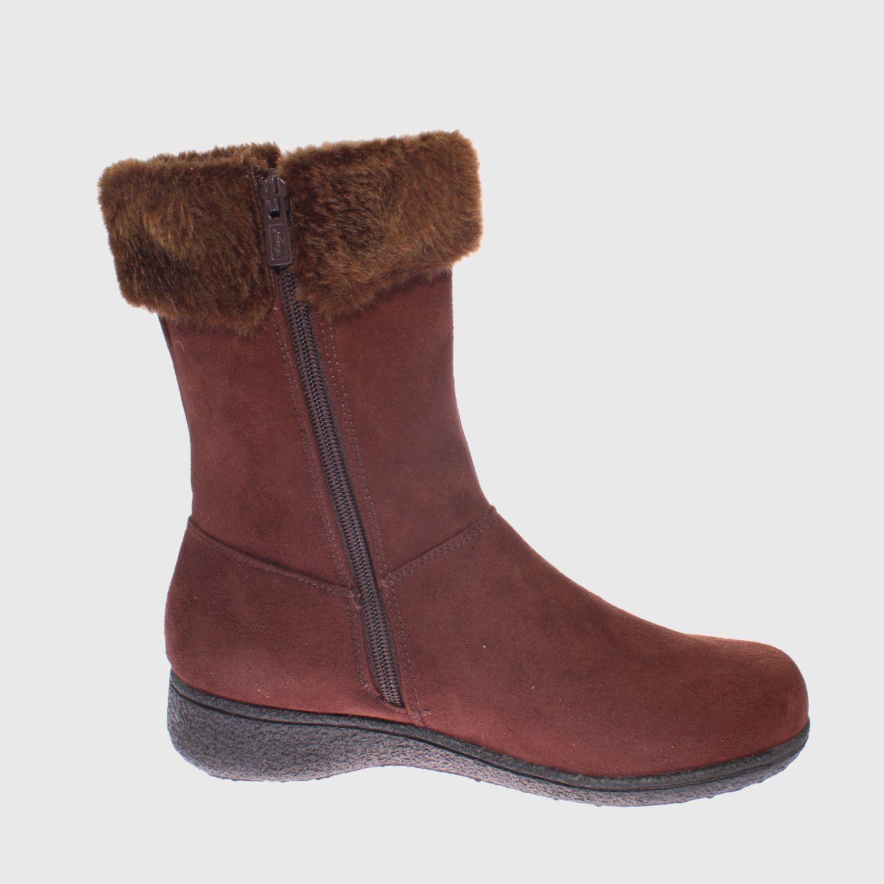 Bota piel Café Vía Franca Mujer-3