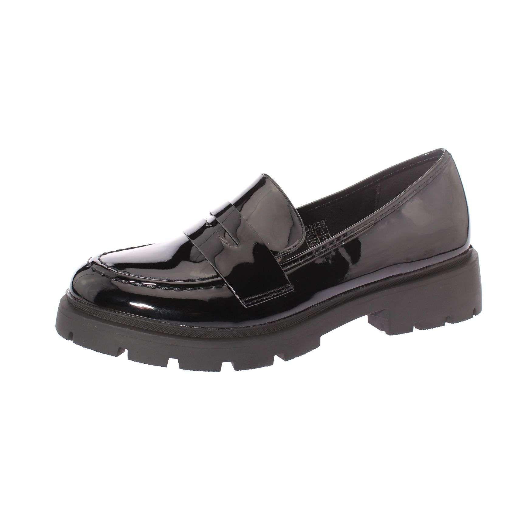 Zapato Negro Vía Franca Mujer-0