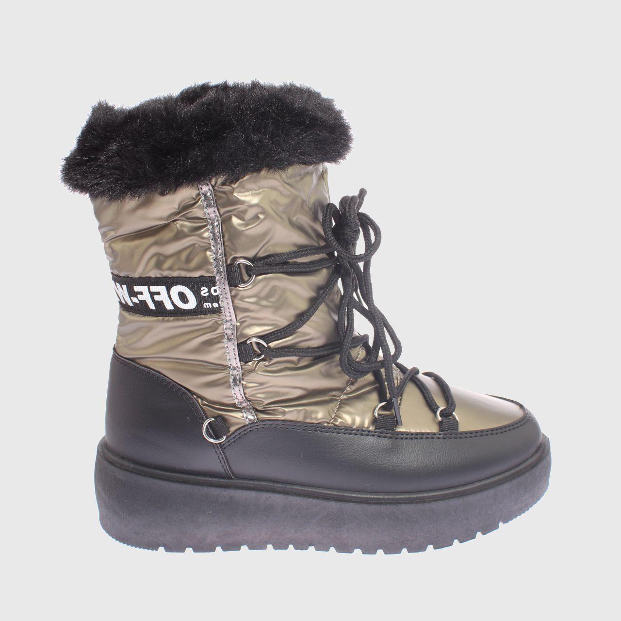 Bota Piel Bronce Vía Franca Mujer-3