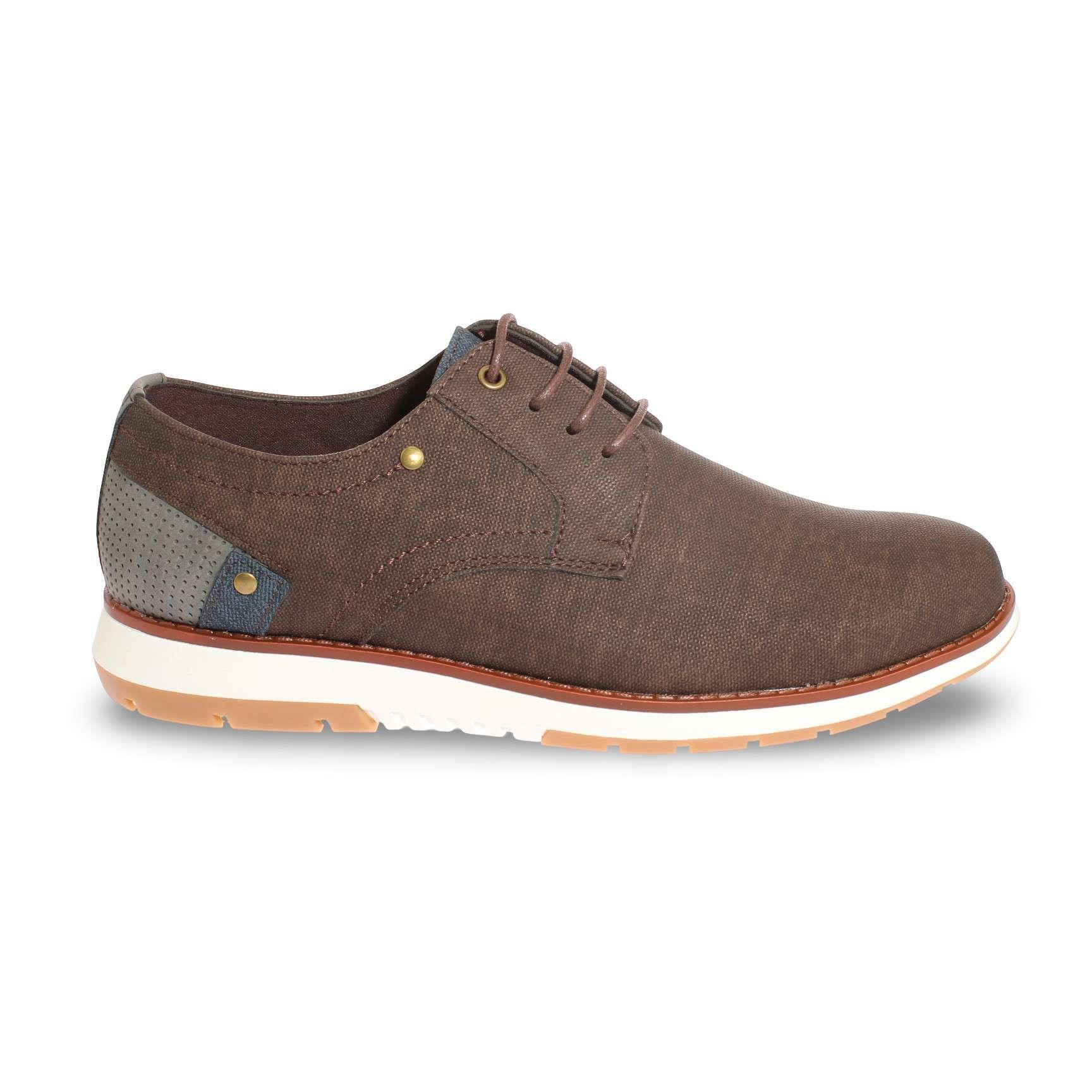 Zapato Chocolate Vía Franca Hombre Art: 81611COFFEE-1