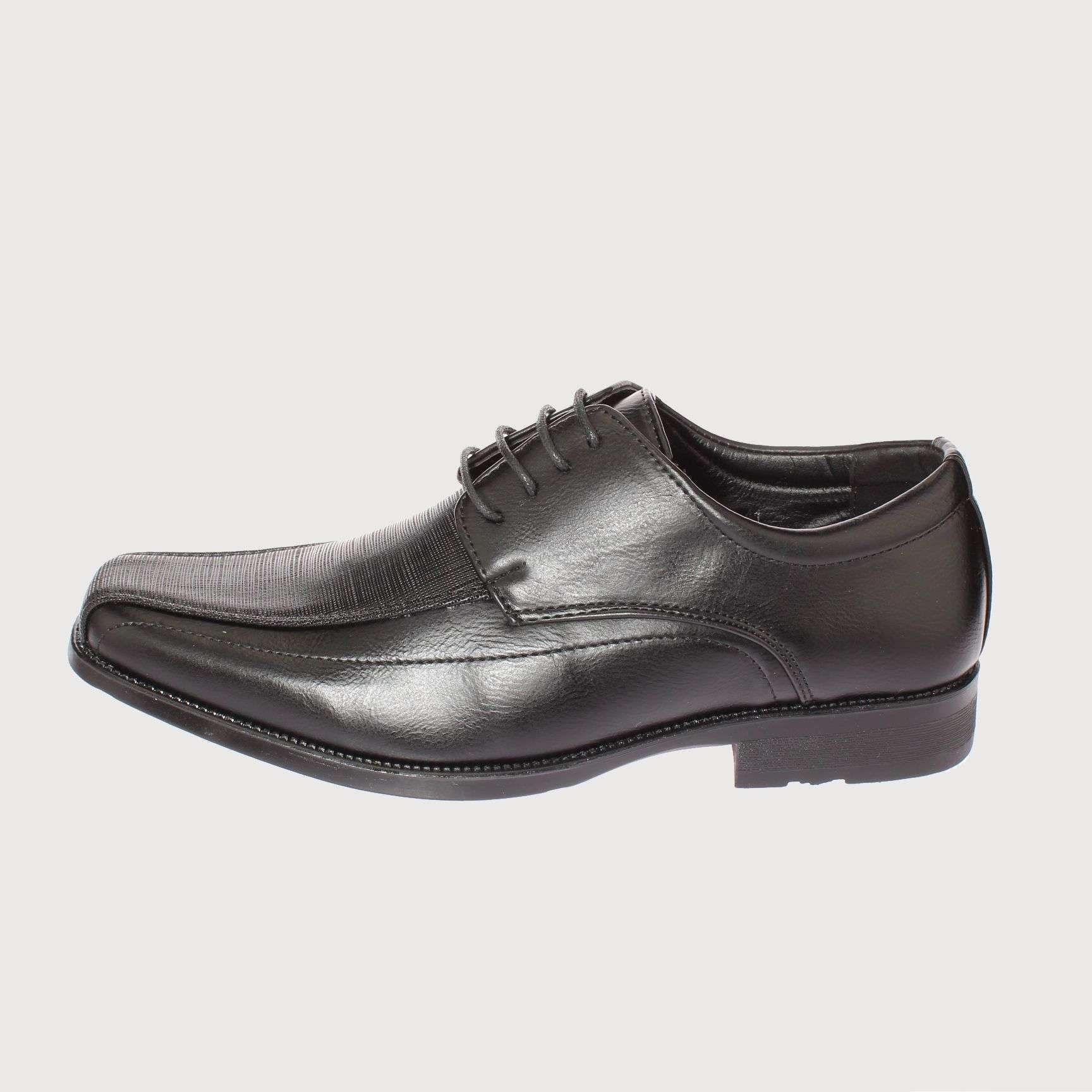 Zapato Negro Vía Franca Hombre Art: 8PLX533BLACK-1