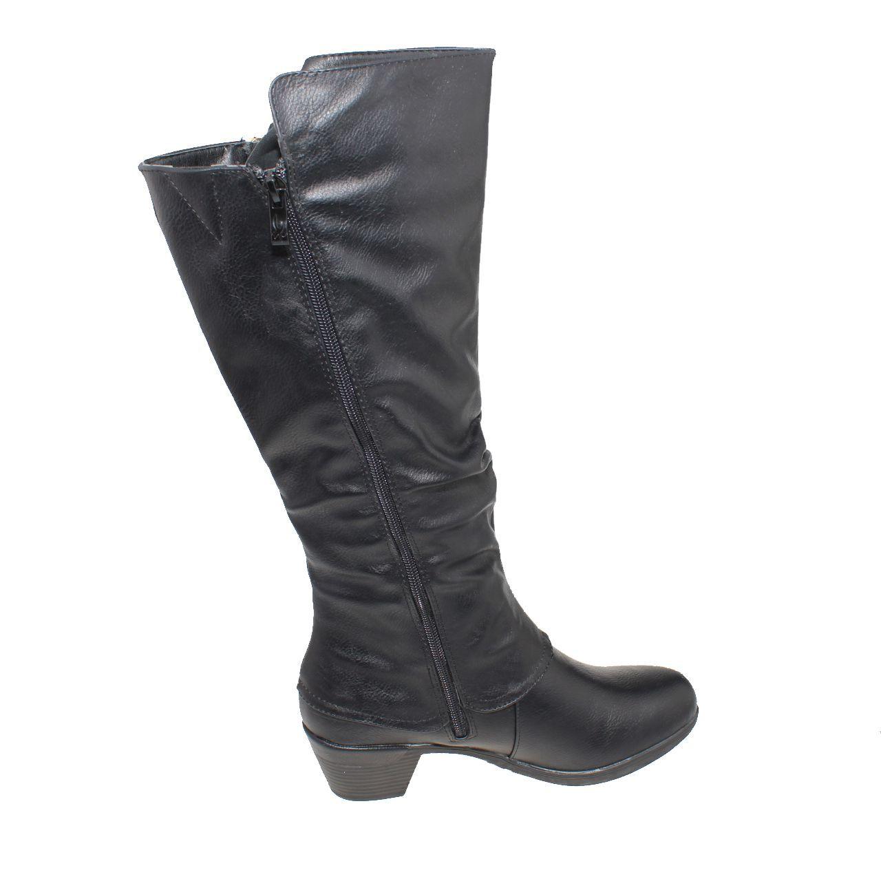 Bota Negro Vía Franca Mujer-1