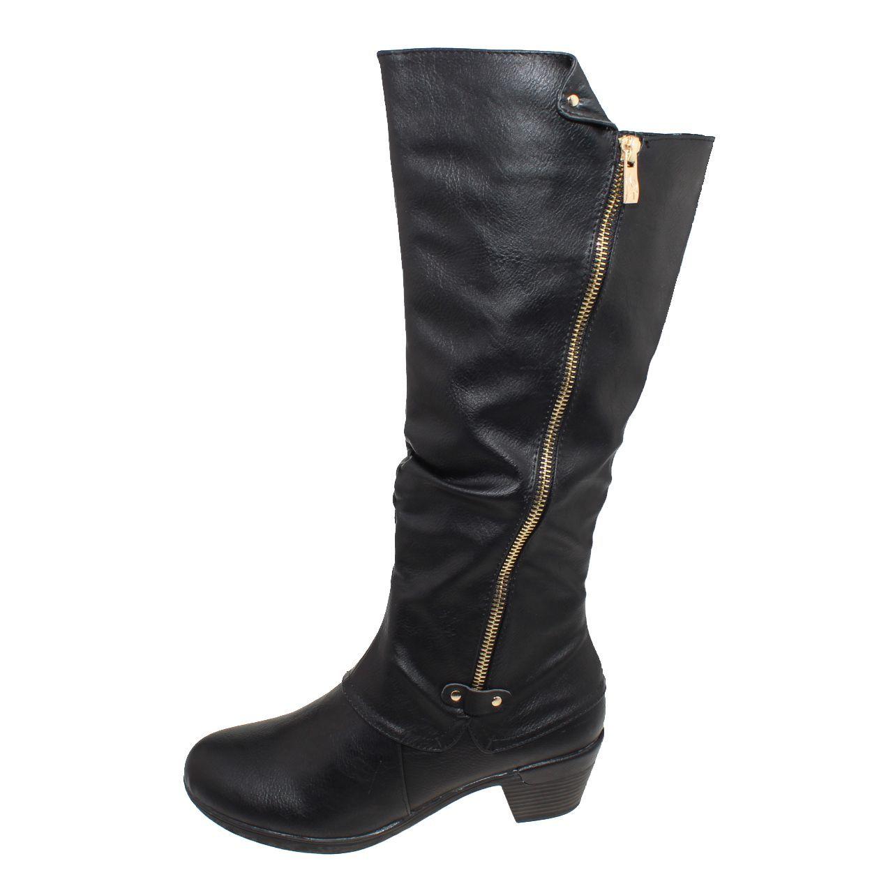 Bota Negro Vía Franca Mujer-2