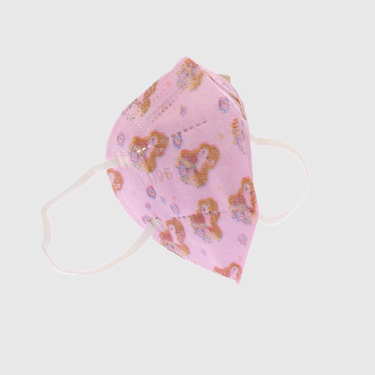 Pack 10 Mascarillas Niña KN95 Rosado Vía Franca Niña-1