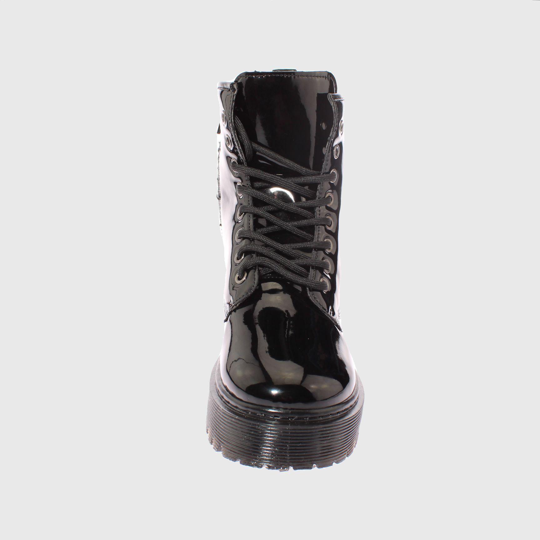 Botin Negro Vía Franca Mujer-2