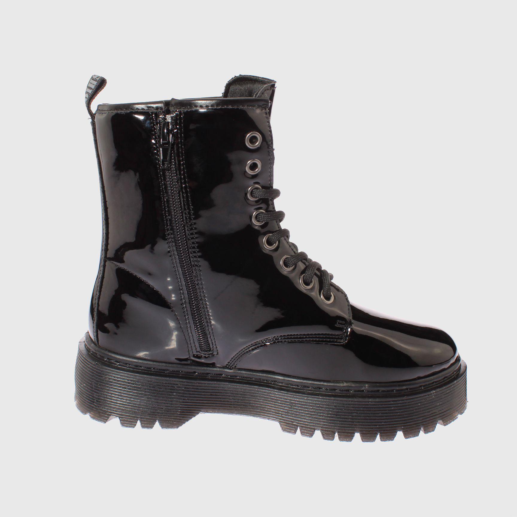 Botin Negro Vía Franca Mujer-3