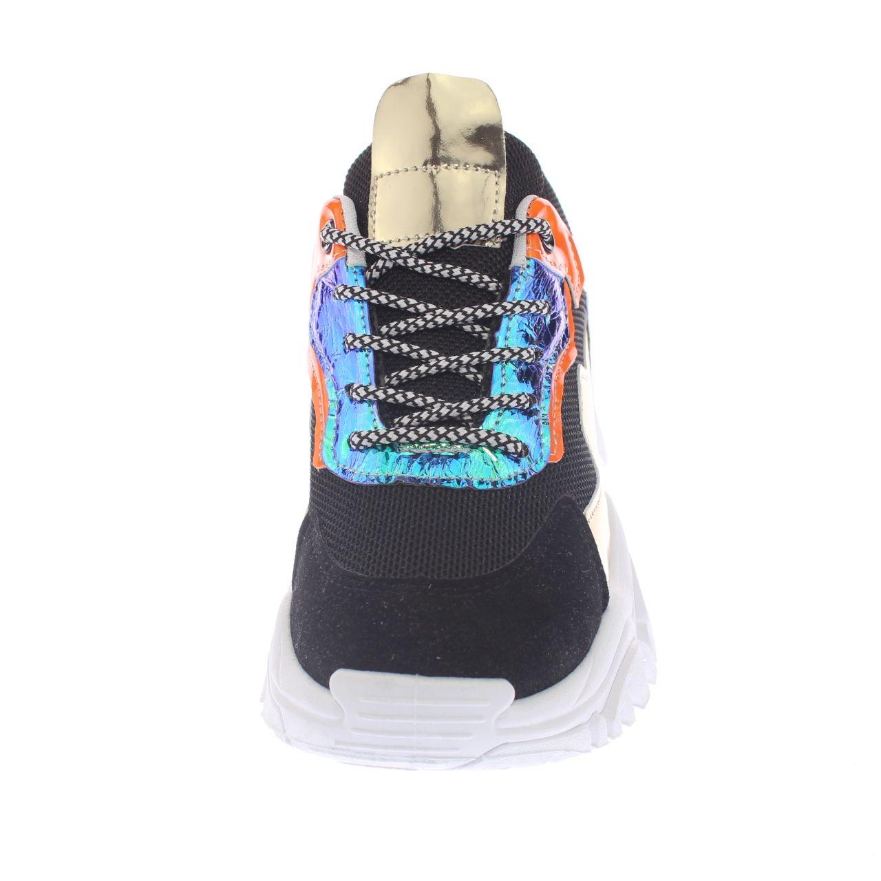 Zapatilla Negro Vía Franca Mujer-2