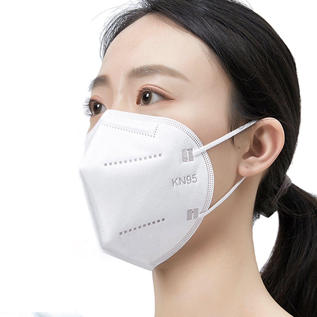Pack 10 Mascarillas KN95 Blanca Vía Franca Unisex-2
