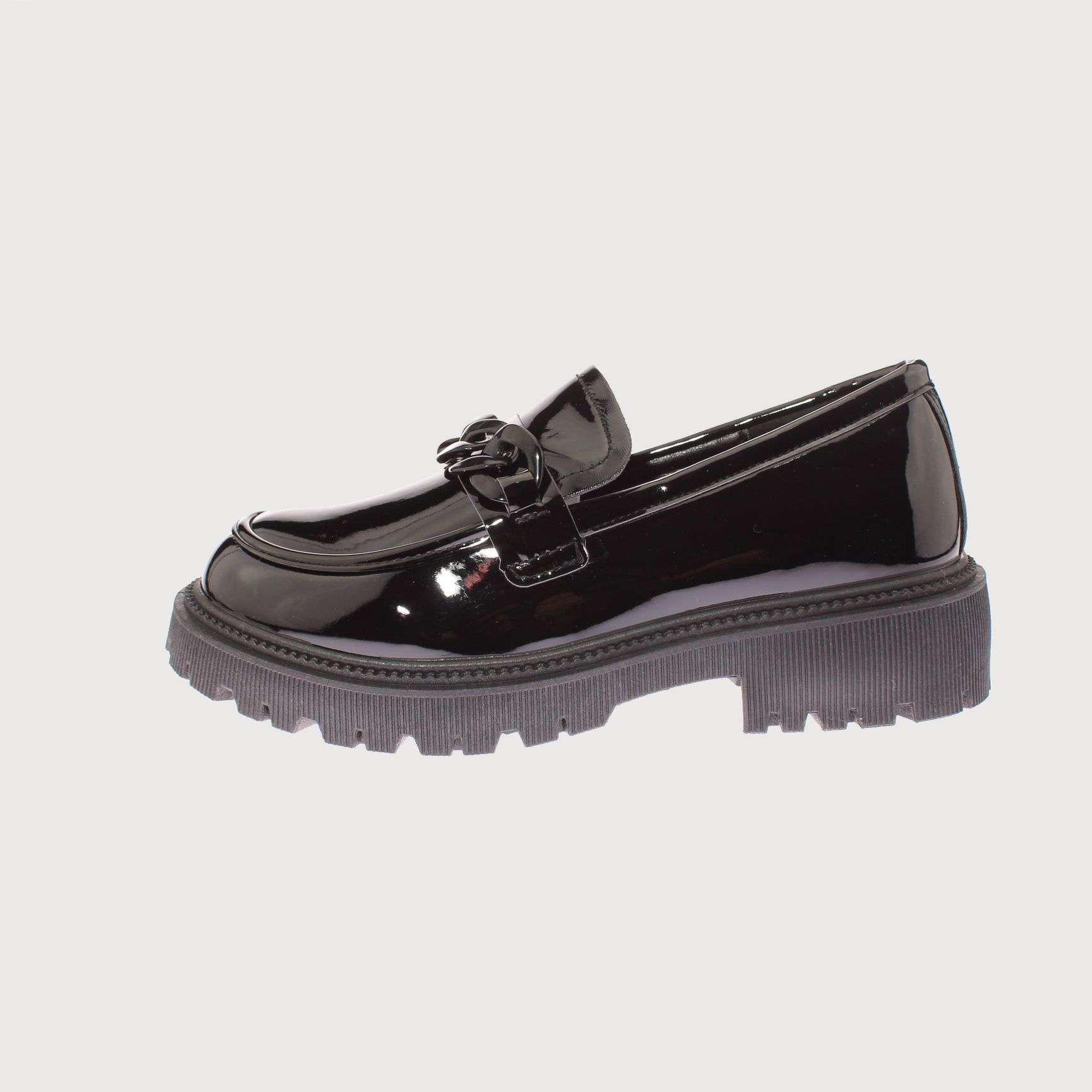 Mocasín Negro Vía Franca Mujer Art: 5S311B0561BLACK-1