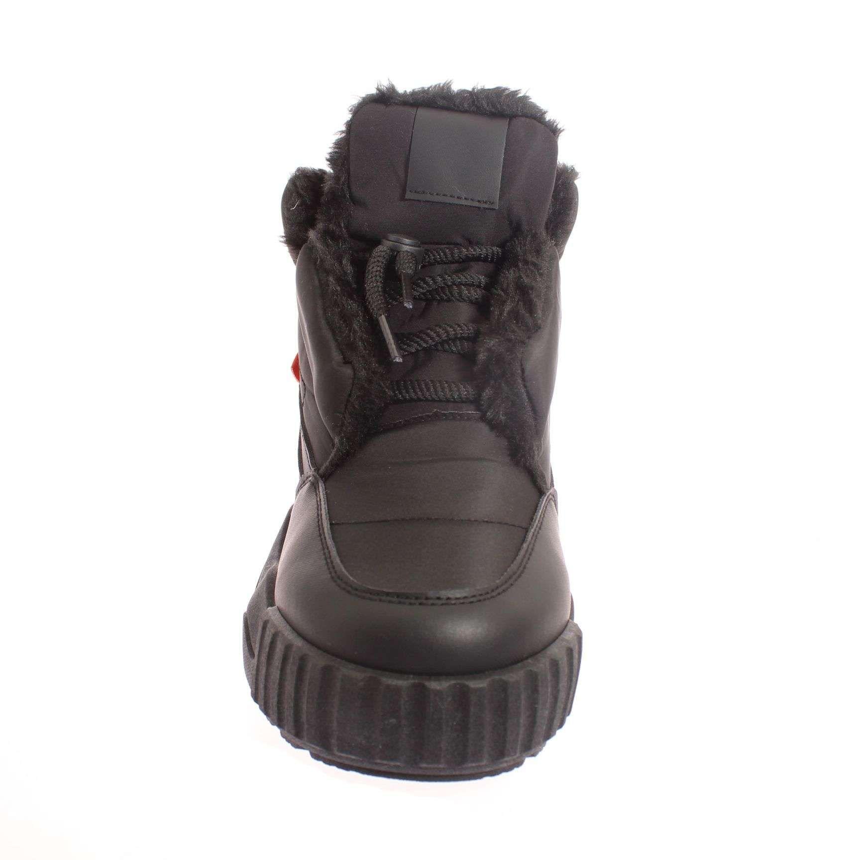 Botin Invernal Negro Vía Franca Hombre Art: 8XDL156ABLACK-2