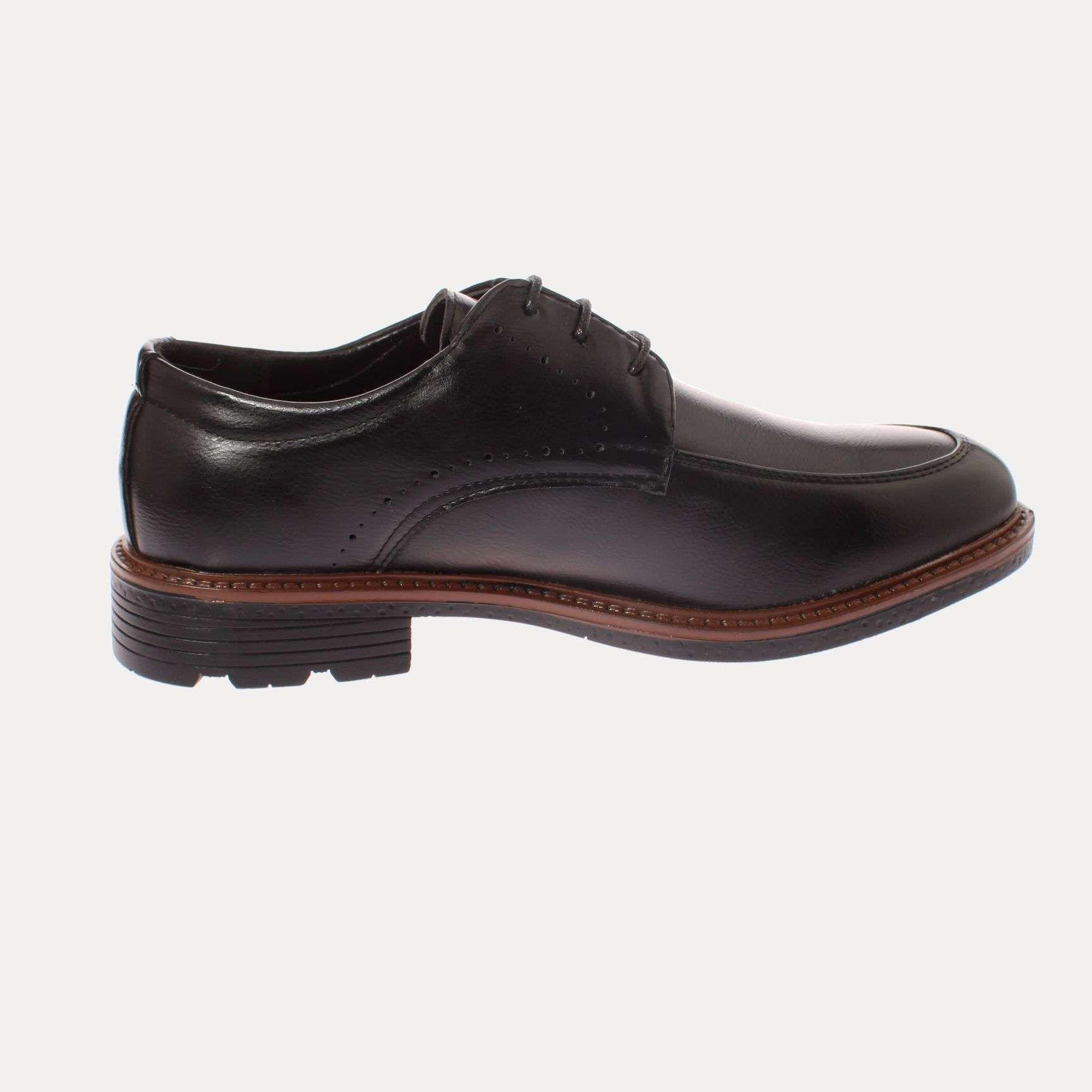Zapato Negro Vía Franca Hombre Art: 8NPX265BLACK-3