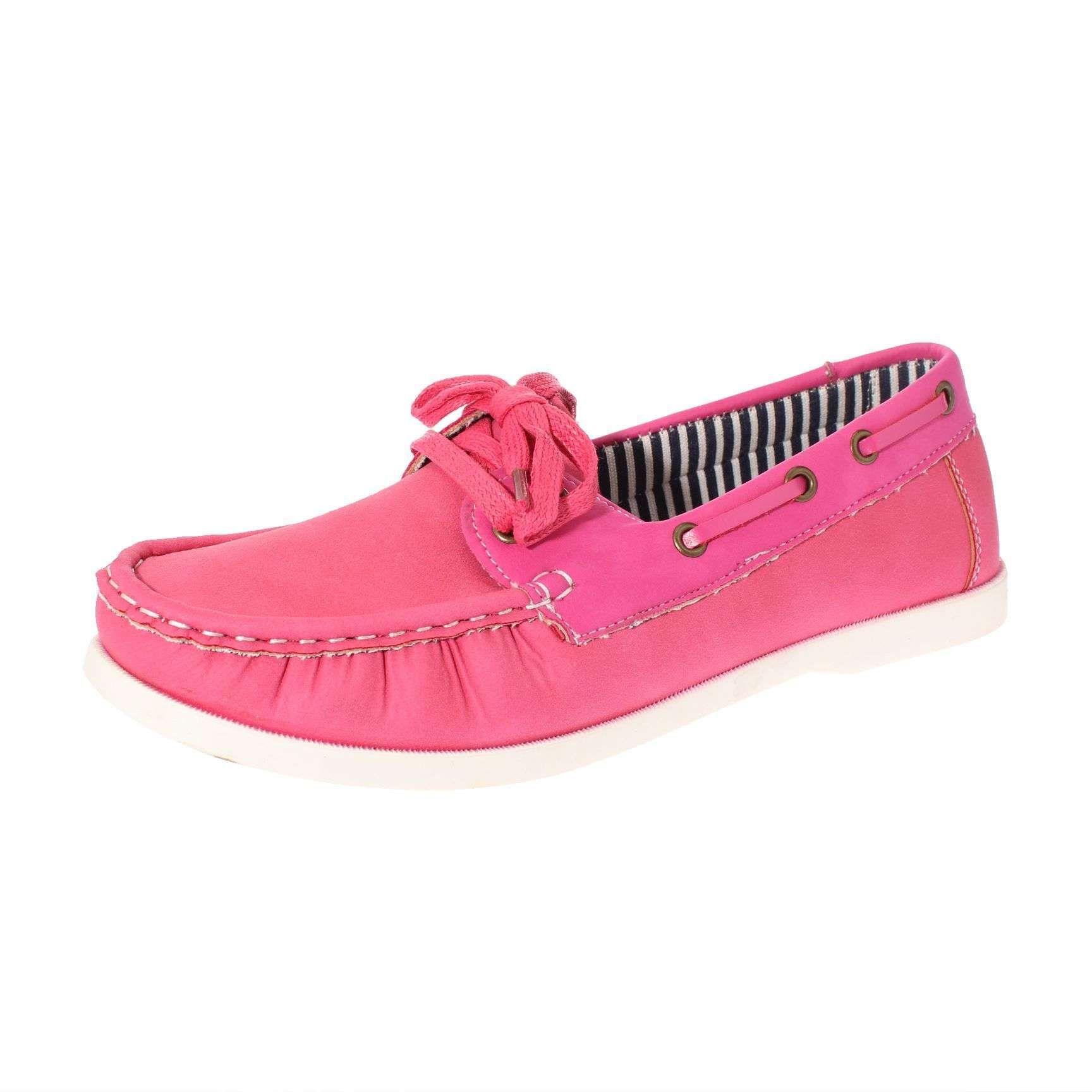 Mocasín Fucsia Vía Franca Mujer Art: 5LO450FUCSIA-0