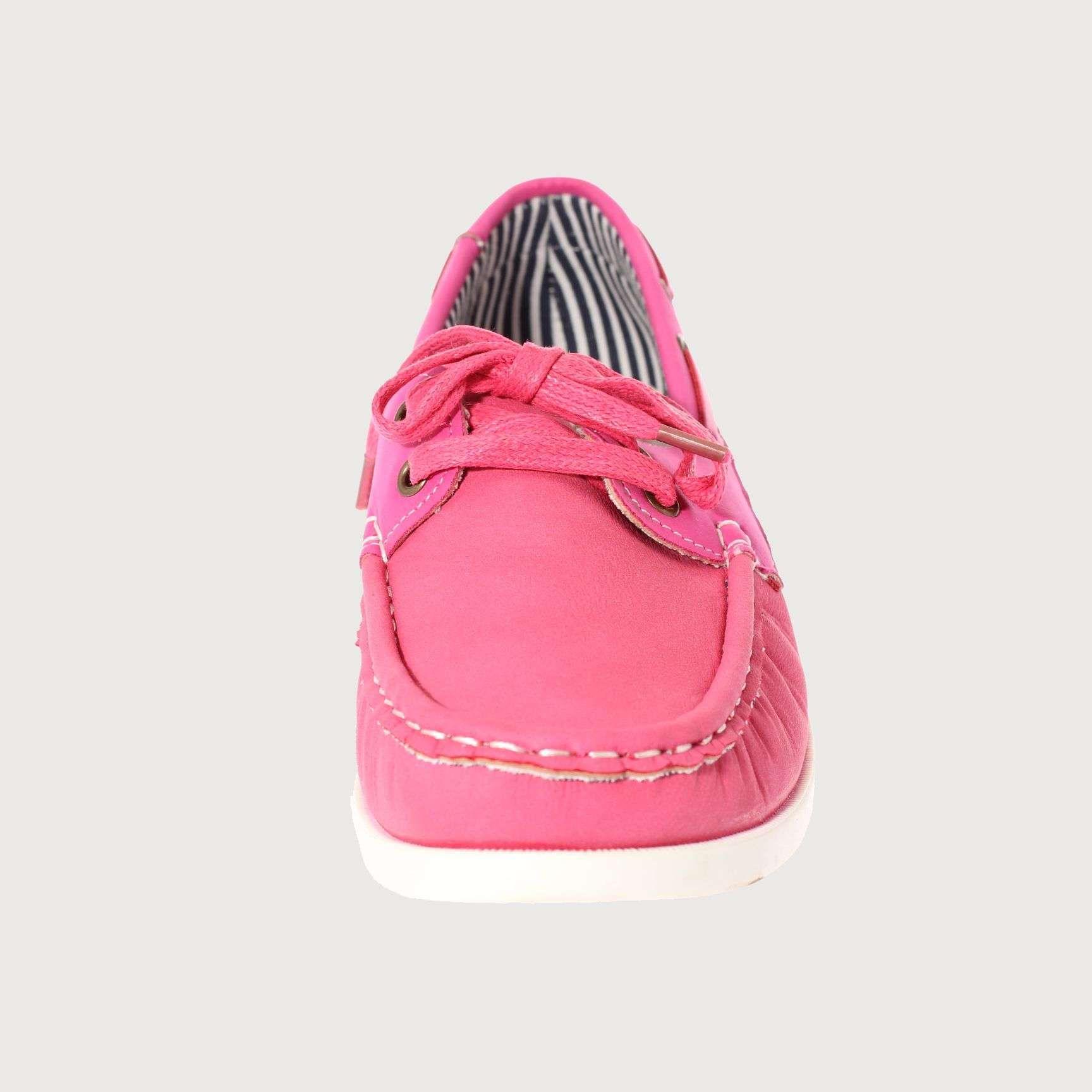 Mocasín Fucsia Vía Franca Mujer Art: 5LO450FUCSIA-2