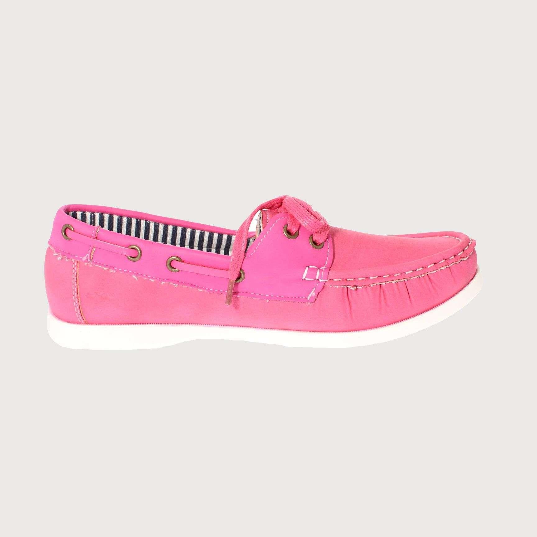 Mocasín Fucsia Vía Franca Mujer Art: 5LO450FUCSIA-3