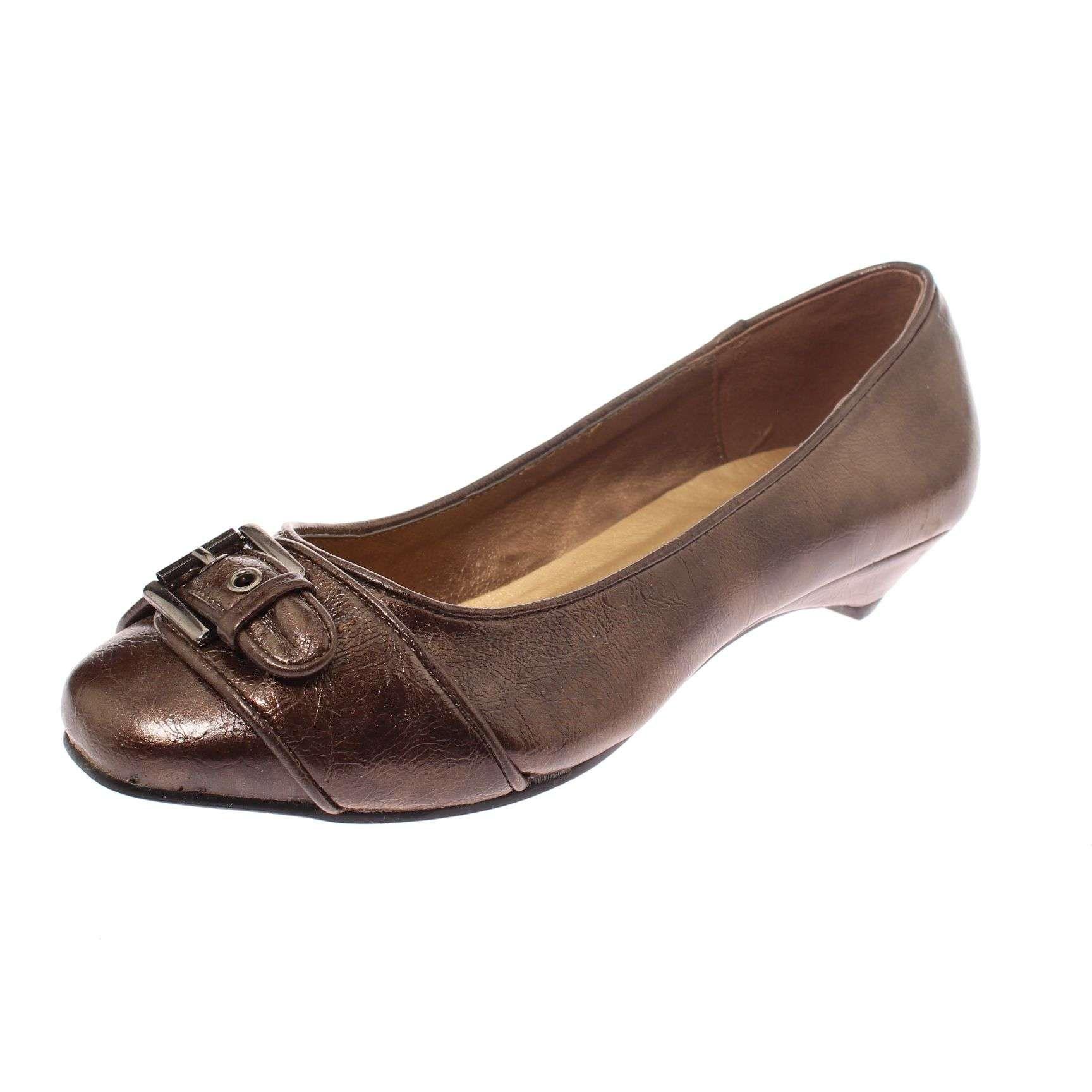 Zapato Dorado Vía Franca Mujer Art: 5RC875BRONZE-0