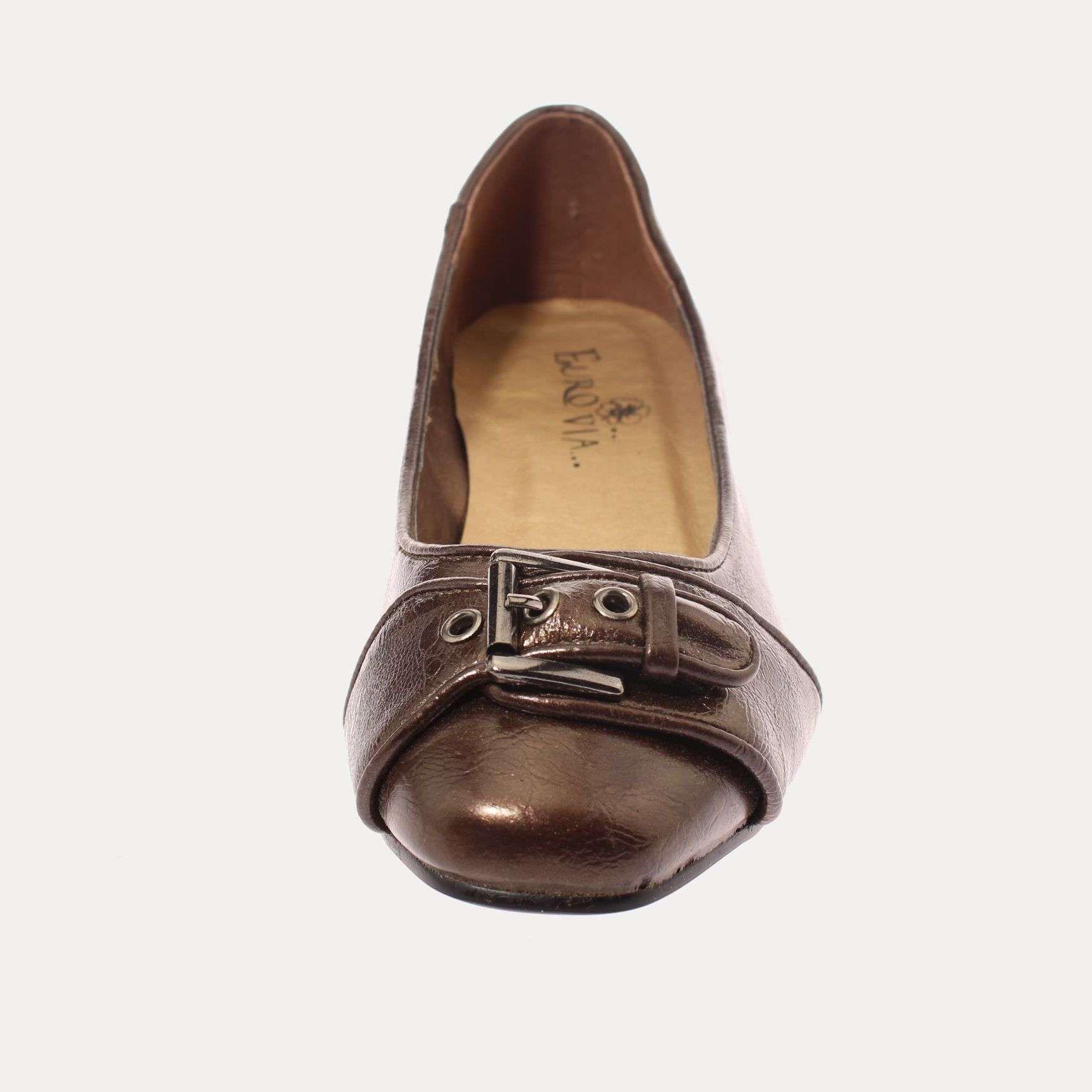 Zapato Dorado Vía Franca Mujer Art: 5RC875BRONZE-2