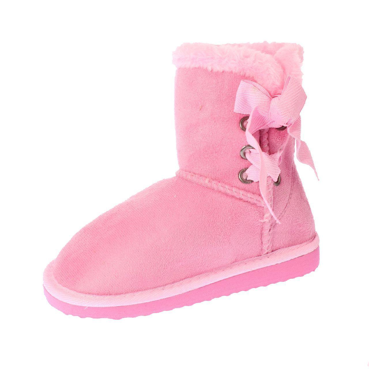 Bota invierno Rosado Vía franca Niña-0